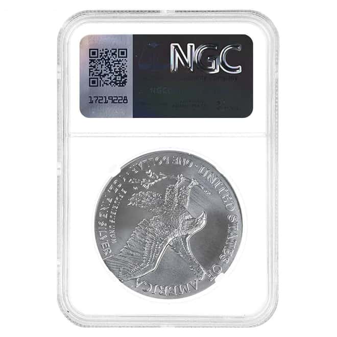 2024 (P) Star Privy 1 oz Silver American Eagle NGC MS 69 Mint Error