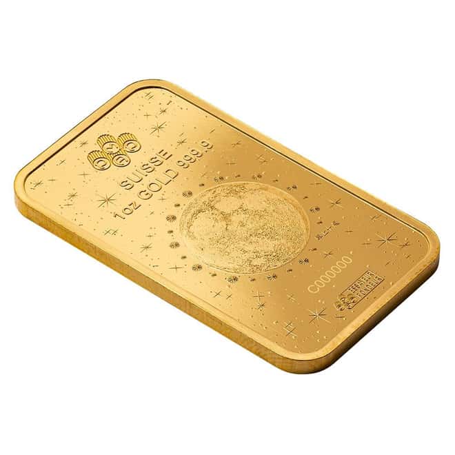 2025 1 oz PAMP Suisse Lunar White Snake Gold Bar (in Assay)