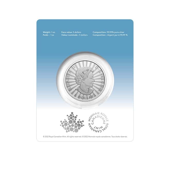 2022 Canada 1 oz Silver The Majestic Polar Bear Coin .9999 Fine (In Assay)