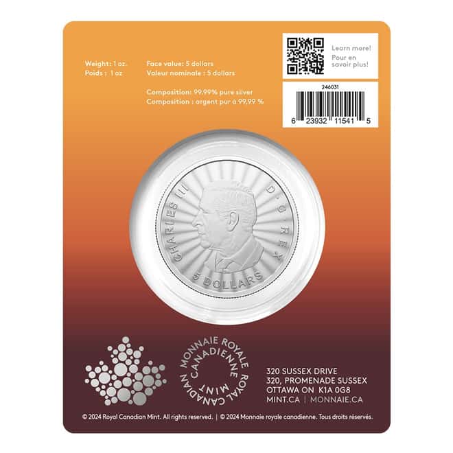 2024 Canada 1 oz The Majestic Polar Bears Silver Coin