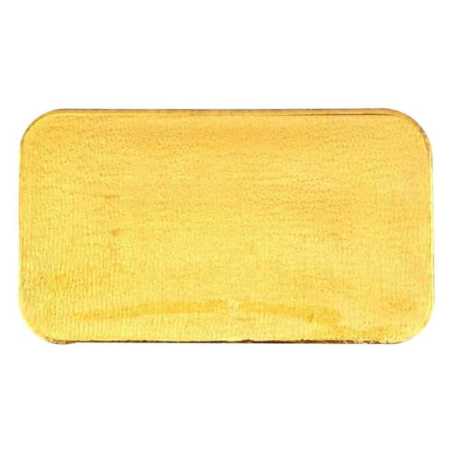 1 oz Engelhard Gold Vintage Bar Frosted Back .9995+ Fine (Original Seal)