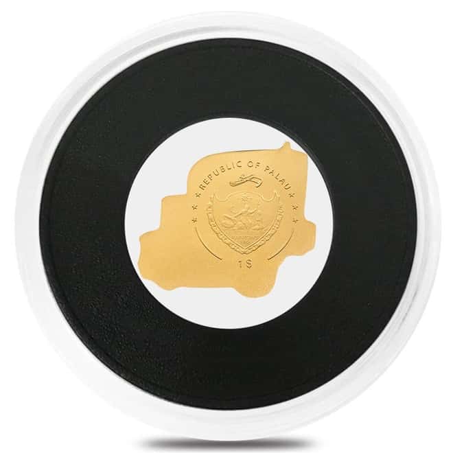 1/2 gram Gold The Journey - Golden Truck King of the Road Palau Coin .9999 Fine