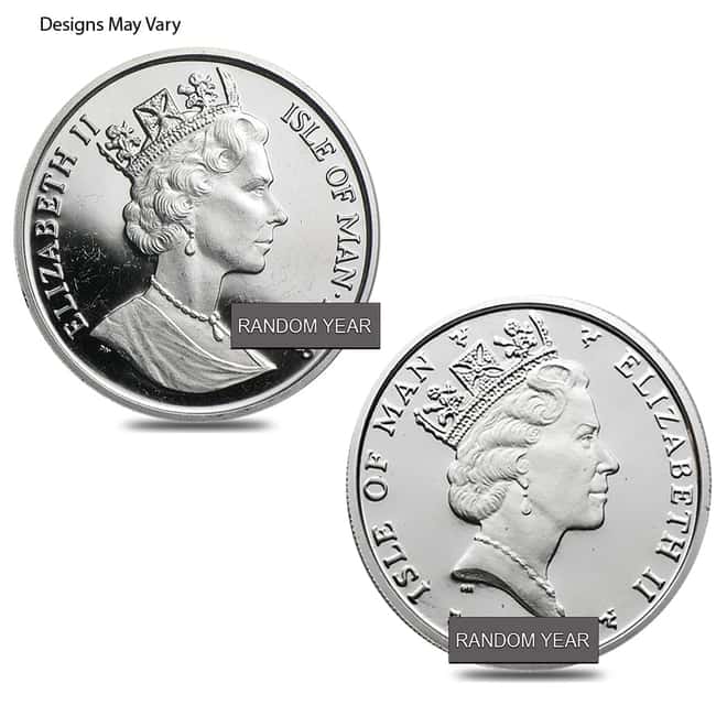 Isle of Man 1/2 oz Platinum Noble BU/Proof (Random Year)