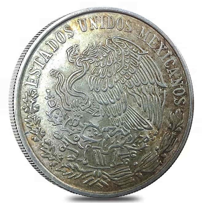 1977-1979 Mexico 100 Pesos Silver Coin Avg Circ (Random Year)
