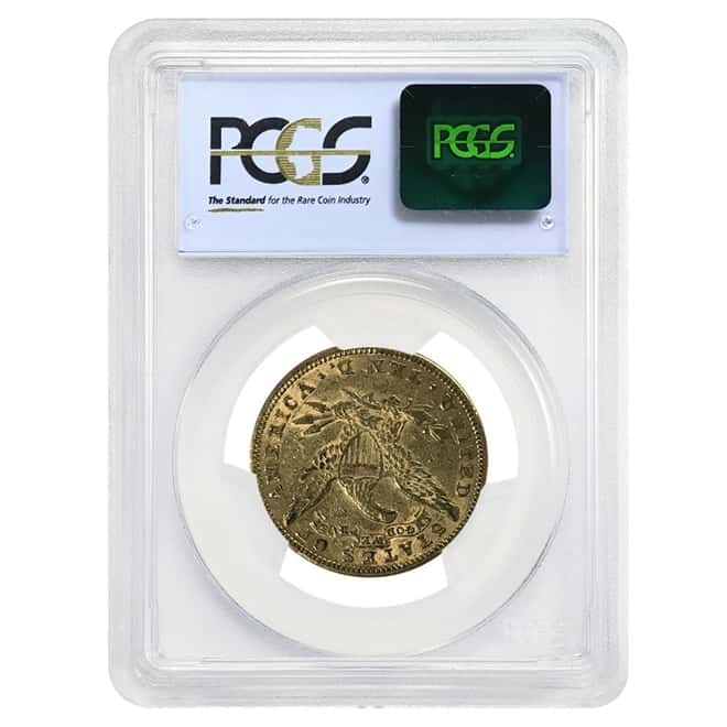 $10 Liberty Head Gold Eagle PCGS AU 50 (Random Year)
