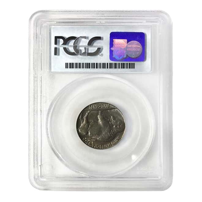 1937 D 3 Legs Buffalo Nickel PCGS AU 58