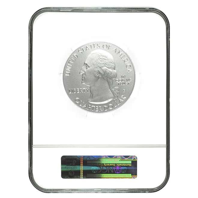 2014-P 5 oz Silver America the Beautiful ATB Arches NGC SP 70