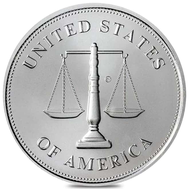 New - 1 oz Johnson Matthey (JM) Silver Round .999 Fine