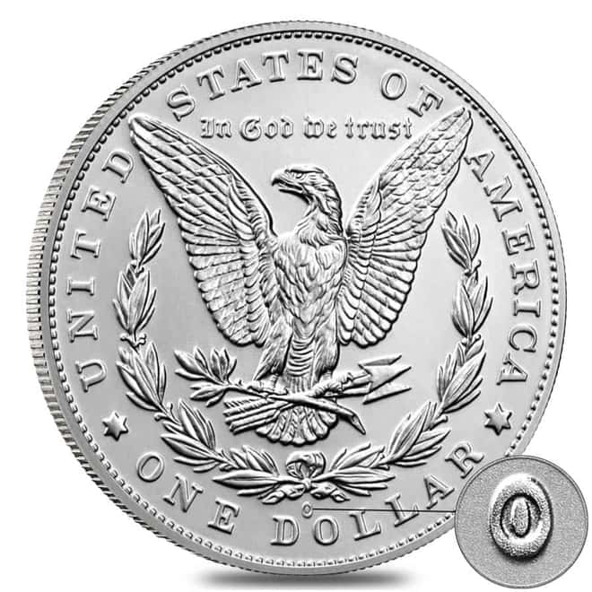 2021 Morgan Silver Dollar Centennial O Privy PCGS MS 69 FS