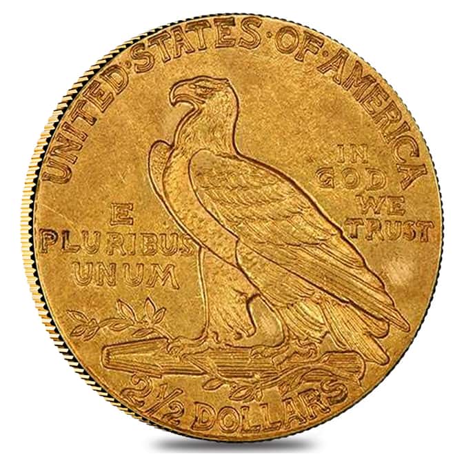 1911 $2.5 Gold Quarter Eagle Indian Head NGC AU Details