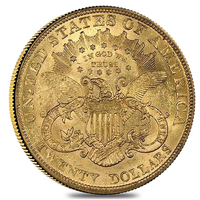 1900 $20 Liberty Head Double Eagle Gold Coin NGC MS 62