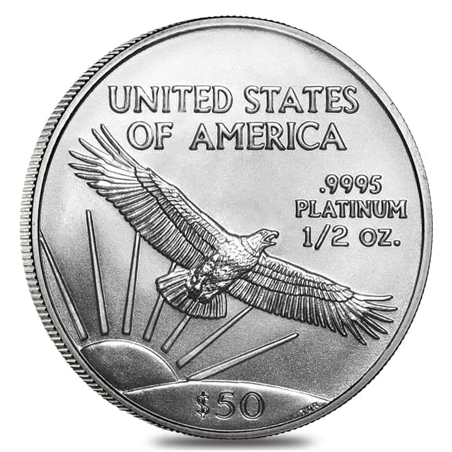 2007 1/2 oz $50 Platinum American Eagle NGC MS 70 Early Releases