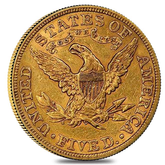 1900 $5 Liberty Head Half Eagle Gold Coin NGC AU Details