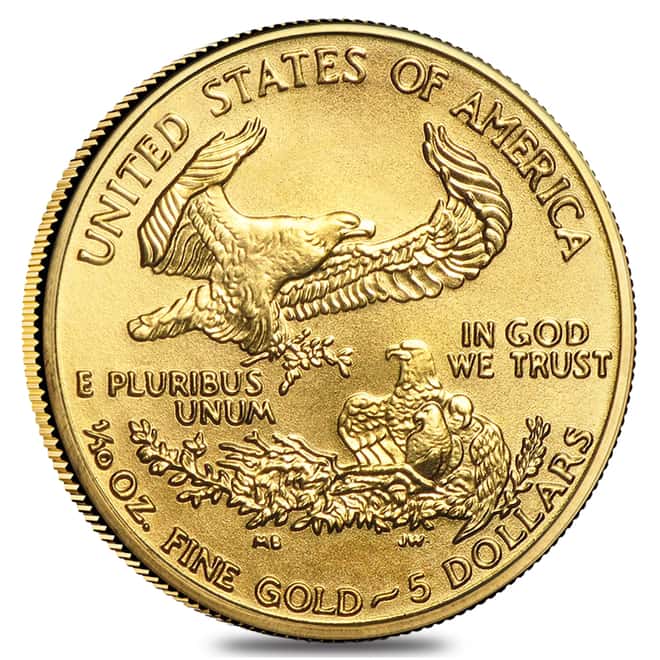 2008 1/10 oz $5 Gold American Eagle NGC Gem Uncirculated Early Releases 