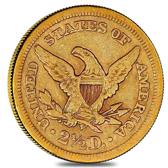 1893 $2.5 Gold Quarter Eagle Liberty Head PCGS UNC Details