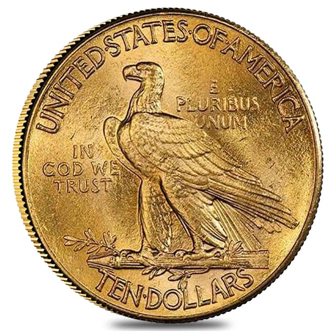 1926 $10 Indian Head Gold Eagle PCGS MS 62