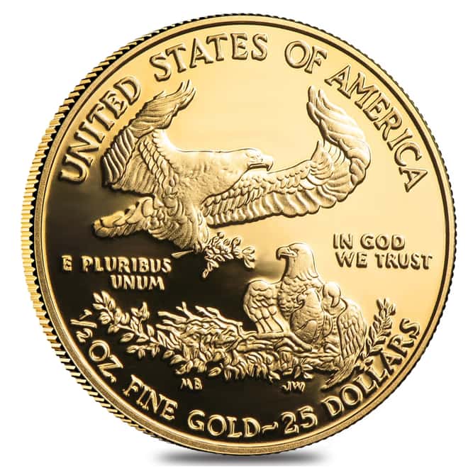 2014 W 1/2 oz $25 Proof Gold American Eagle PCGS PF 70 DCAM First Strike