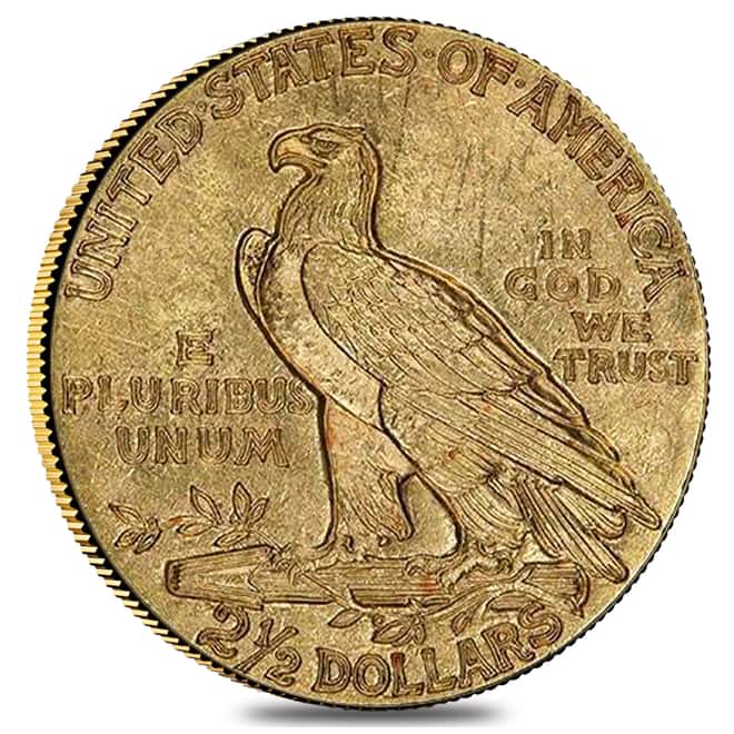 1915 $2.5 Indian Head Quarter Eagle Gold Coin NGC MS 61