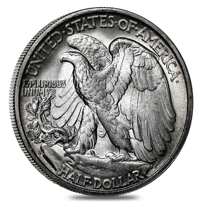 Walking Liberty Half Dollar 90% Silver NGC AU 53 (Random Year)