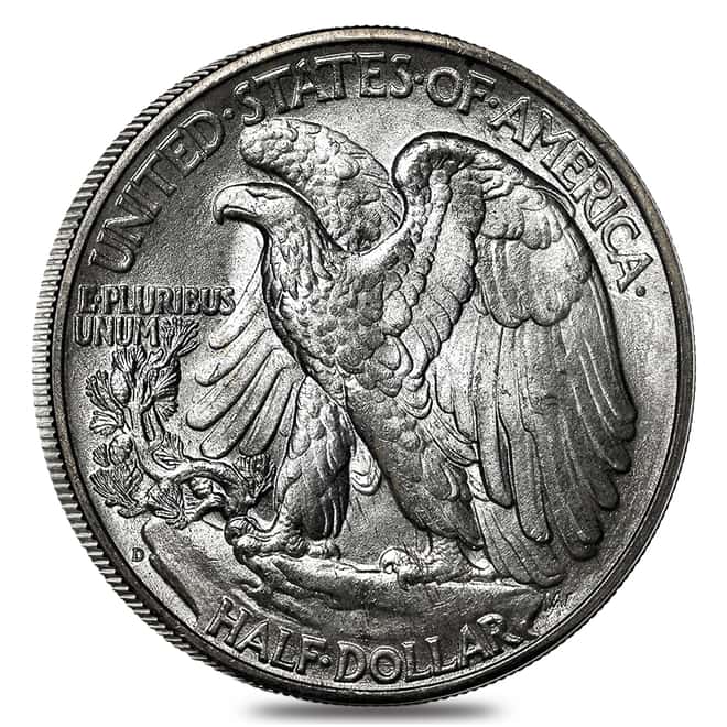 Walking Liberty Half Dollar 90% Silver NGC MS 64 (Random Year)