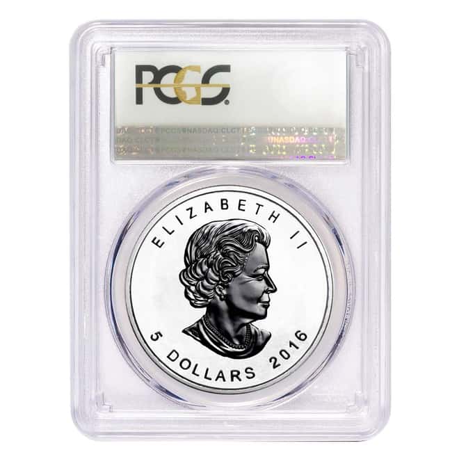 2016 1 oz Silver Canadian Maple Leaf Yin Yang Privy Reverse Proof PCGS SP 69
