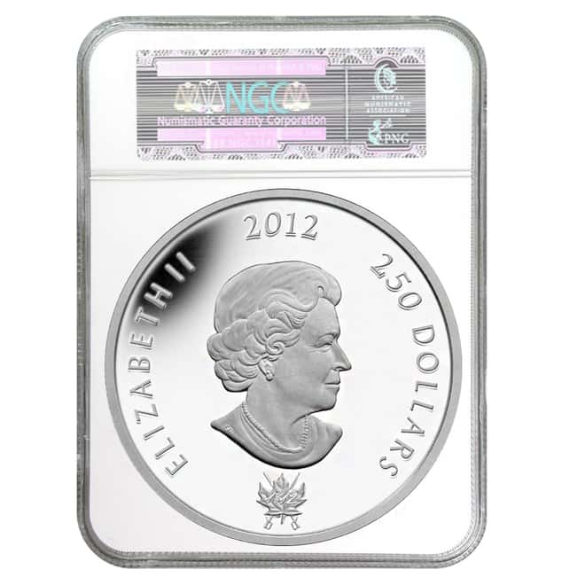 2012 Canada 1 kilo Silver $250 The Battle of Queenston Heights NGC PF 67