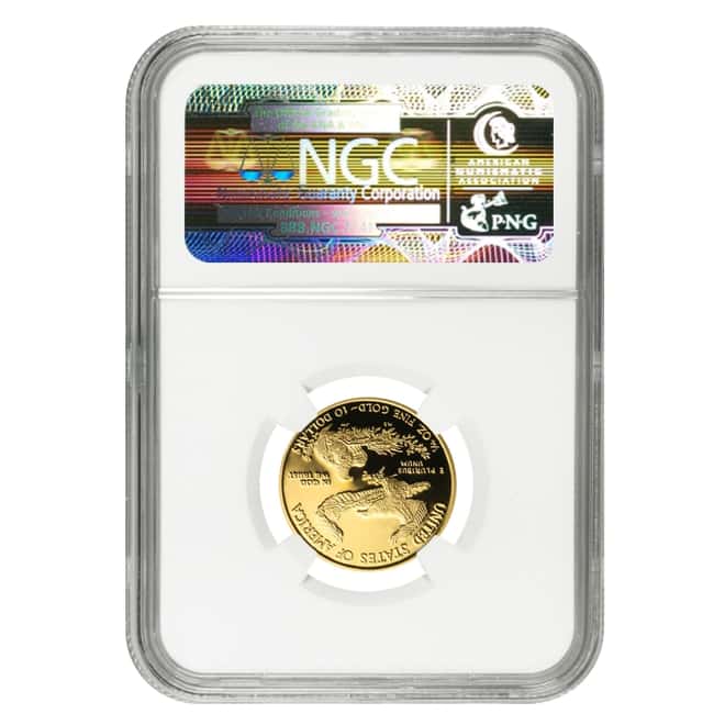2014 W 1/4 oz $10 Proof Gold American Eagle NGC PF 70 UCAM