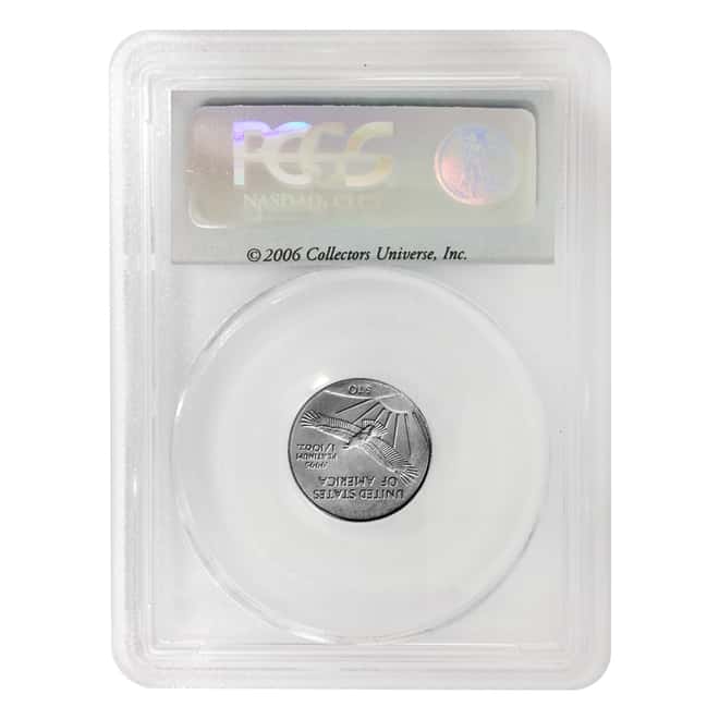 2006 1/10 oz $10 Platinum American Eagle PCGS MS 69 - 10th Anniversary