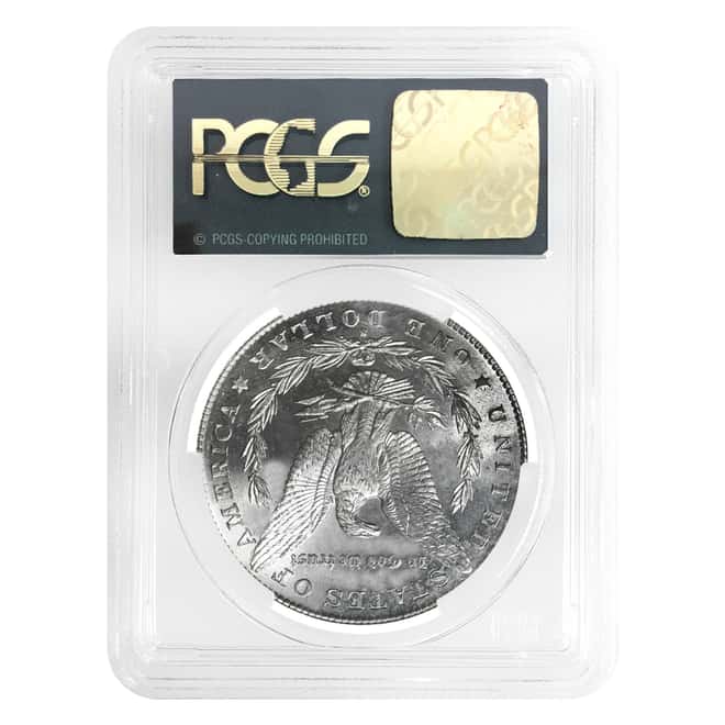 1881-S Silver Morgan Dollar PCGS MS 64 OGH