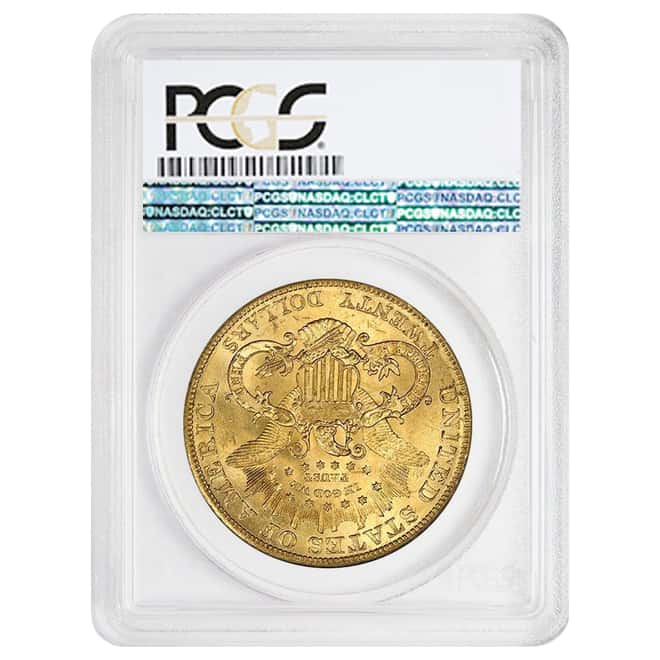 $20 Gold Double Eagle Liberty Head PCGS MS 65 (Random Year)