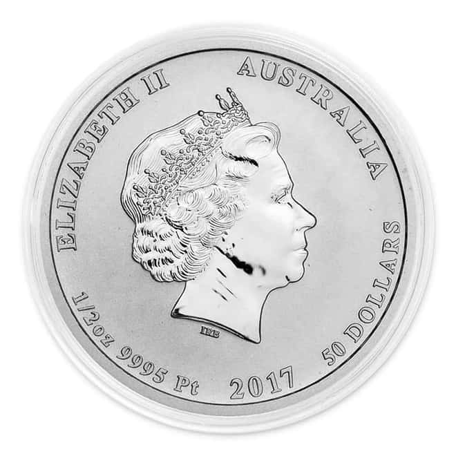 2017 1/2 oz Australia Victory in the Pacific Platinum Coin Perth Mint .9995 Fine BU