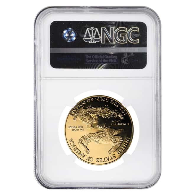 1995 W 1 oz $50 Proof Gold American Eagle NGC PF 69 UCAM