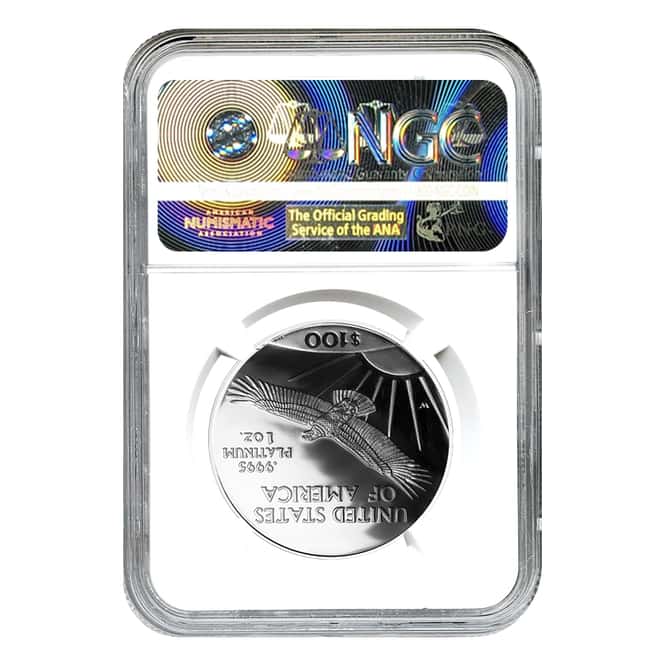 2017-W 1 oz Platinum American Eagle Proof Coin NGC PF 69 UCAM Early Releases - 20th Anniversary