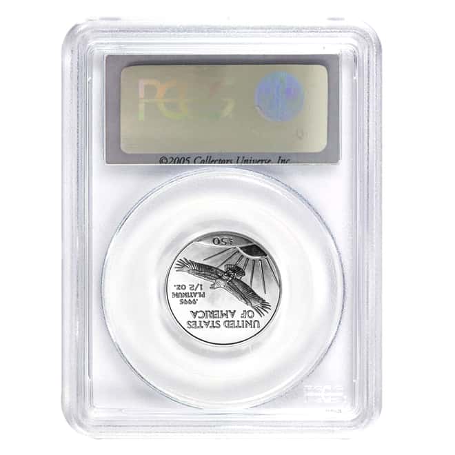 2005 1/2 oz $50 Platinum American Eagle PCGS MS 69 First Strike