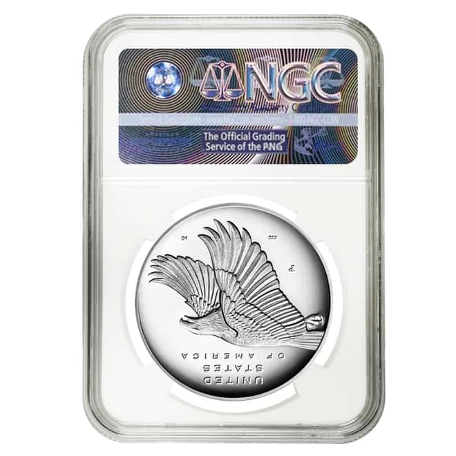 2017 P 1 oz American Liberty High Relief Proof Silver Medal NGC PF 69 Early Releases (225th Ann. Label)