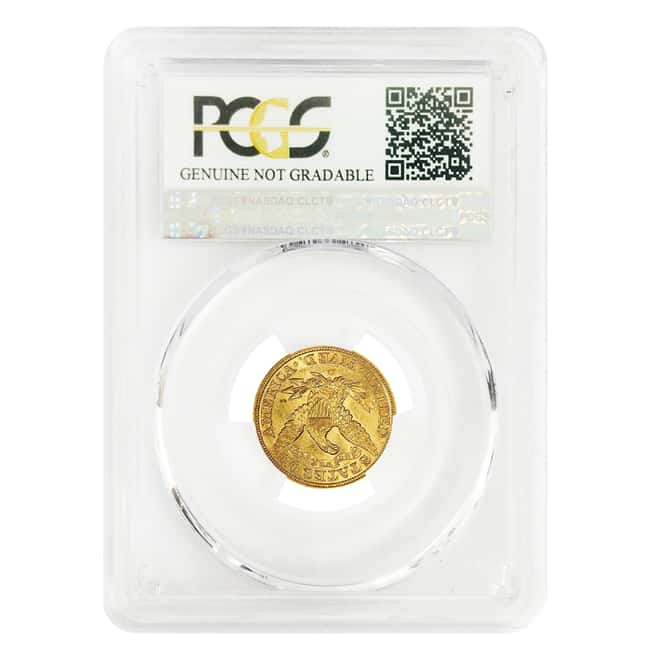 1907 D $5 Liberty Head Half Eagle Gold Coin PCGS AU Details