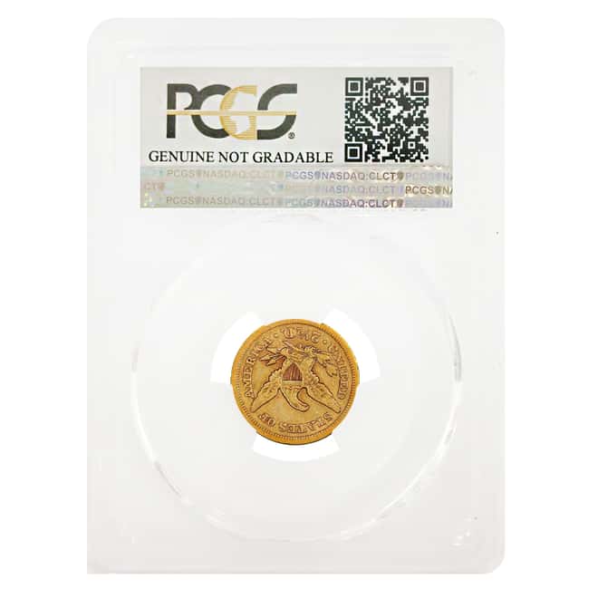 1893 $2.5 Gold Quarter Eagle Liberty Head PCGS UNC Details