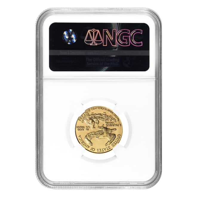 2015 1/4 oz $10 Gold American Eagle NGC MS 70 Early Releases