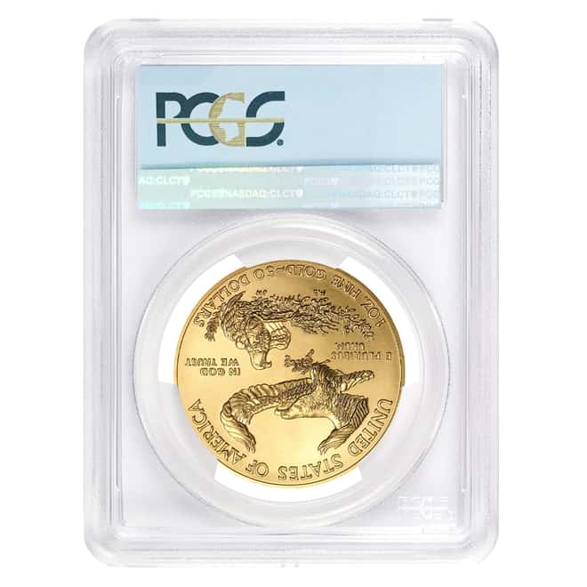 2017 1 oz Gold American Eagle PCGS MS 70 First Day of Issue