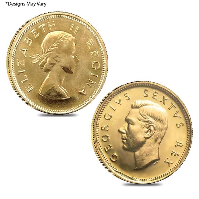 South Africa 1/2 Pound Gold Coin BU/Proof (Random Year)