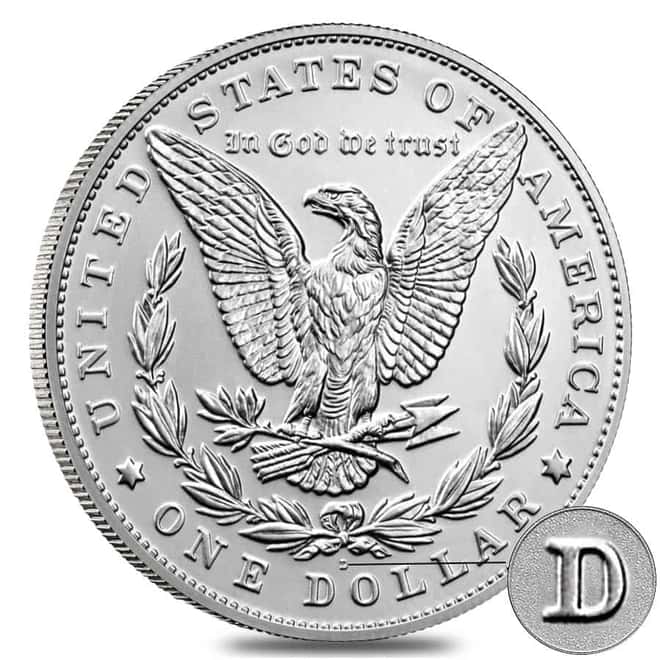 2021-D Morgan Silver Dollar Centennial PCGS MS 70 FS