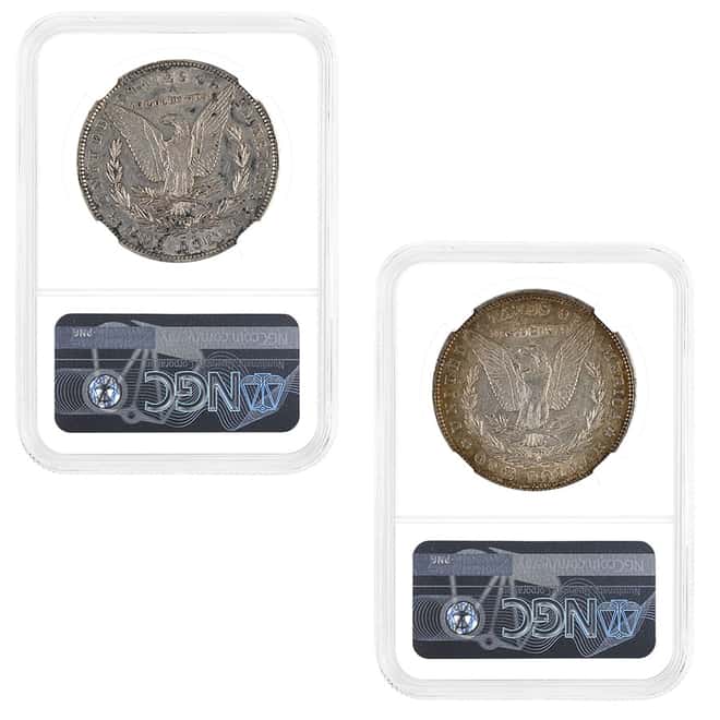 1893 Morgan Silver Dollar $1 NGC XF Details