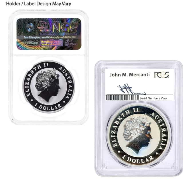 1 oz Silver Australian Wedge-Tailed Eagle NGC/PCGS MS 69 (Random Year)