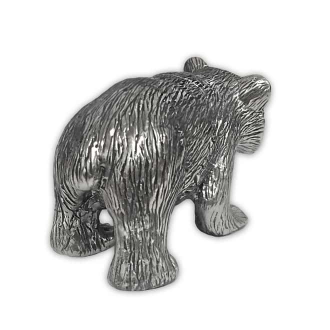 3 oz Baby Panda Cub Cast Silver Bullion Exchanges .925 Silver Sterling (Antiqued)