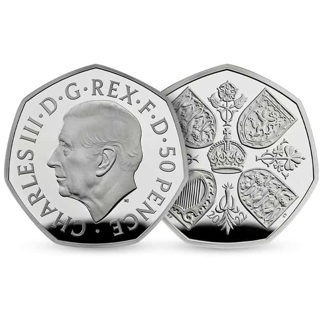 2022 Great Britain 19.1 gram Queen Elizabeth II Proof Platinum Coin .9995 Fine (w/Box & COA)