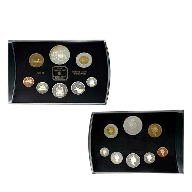 2001 1.69 oz National Ballet of Canada Proof Silver 8-Coin Set .925 Fine (w/Box & COA)
