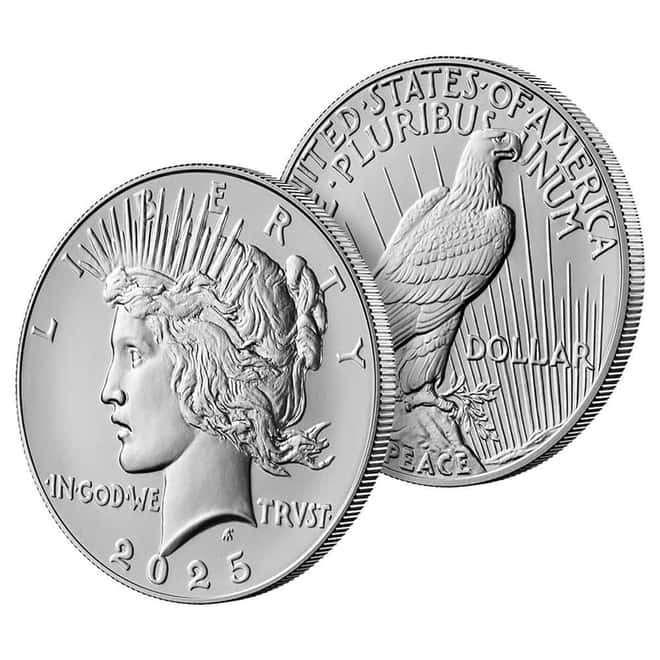 2025 Peace Silver Dollar PCGS MS 69 FS (Peace Label)