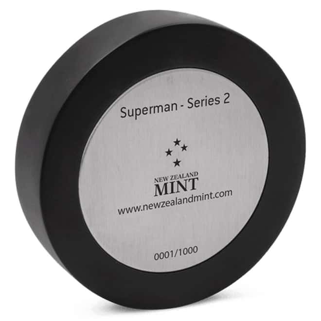 150 gram New Zealand Mint DC Comics Superman Silver Miniature