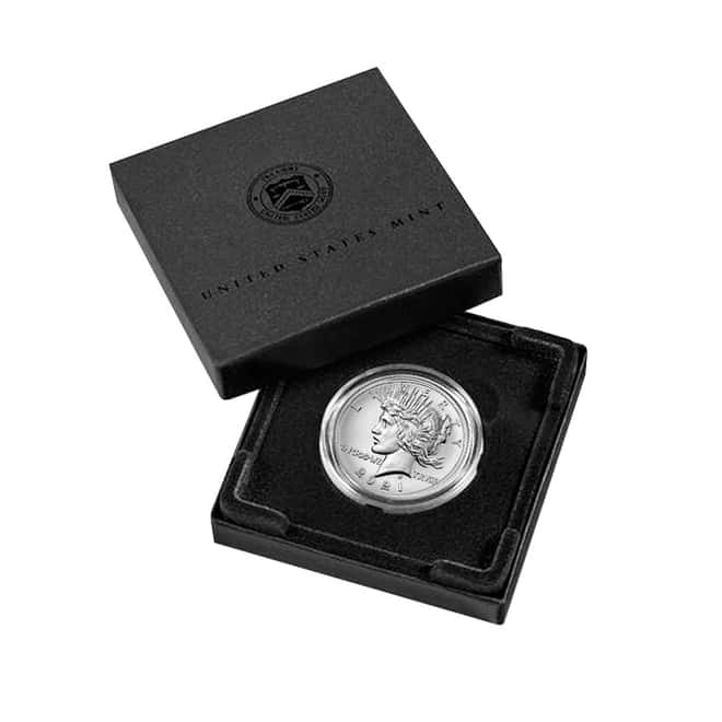 2021 Peace Silver Dollar Centennial Coin 100th Anniversary (w/Box & COA)
