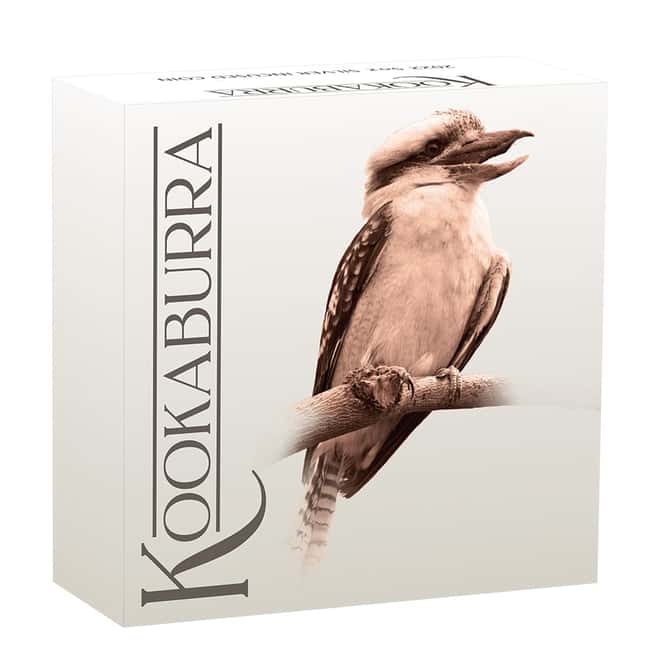 2022 5 oz Incused Silver Australian Kookaburra Perth Mint .9999 Fine (w/Box & COA)